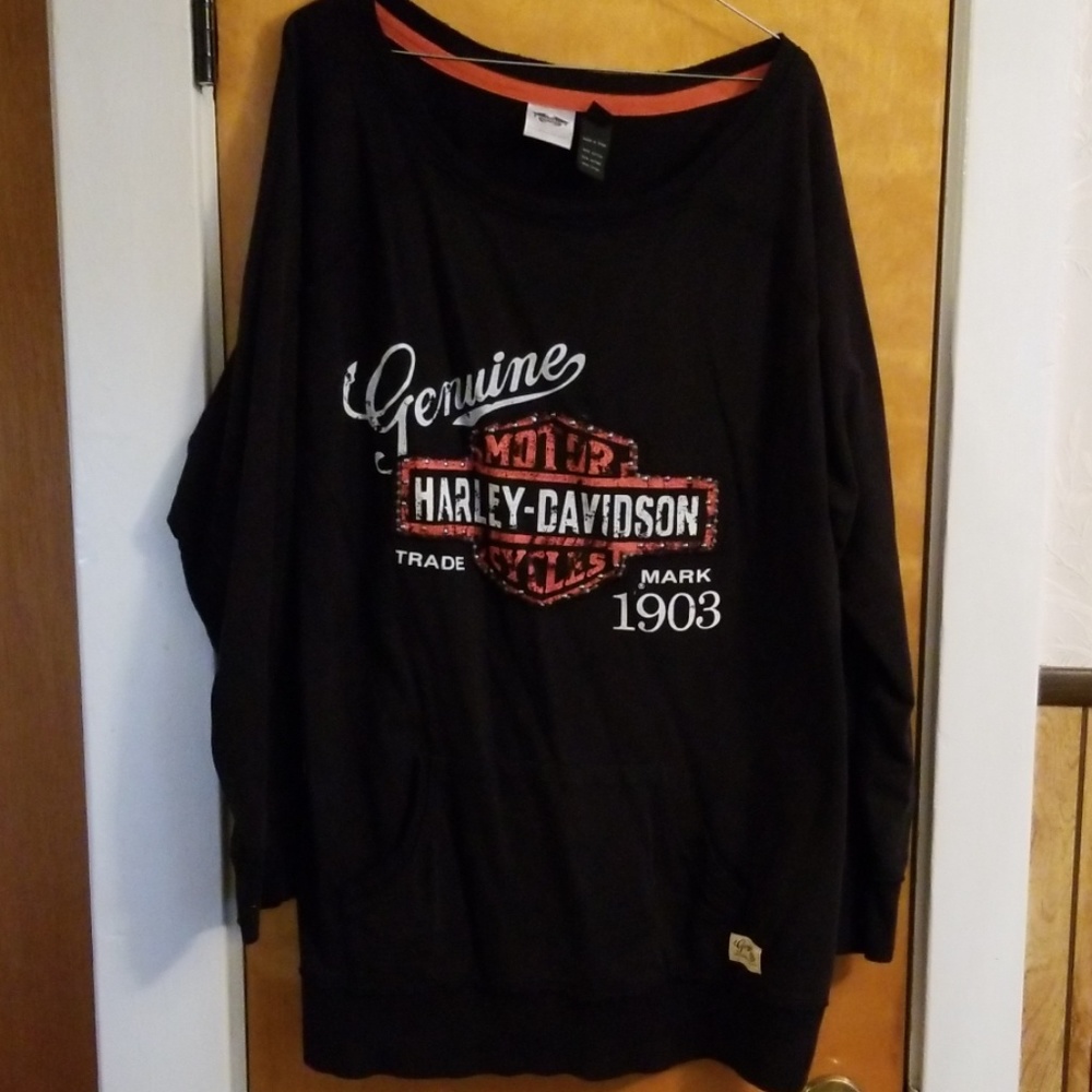 Harley-Davidson long sleeve sweat shirts 2W
